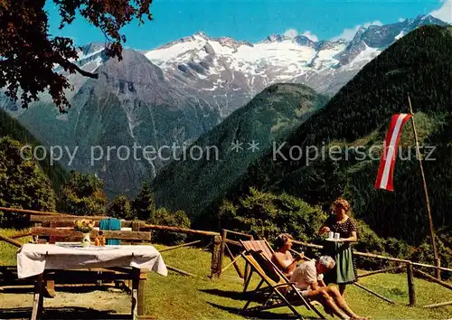 AK / Ansichtskarte  Badgastein_AT Alpengasthof Poserhoehe mit Tischlerkarspitze 