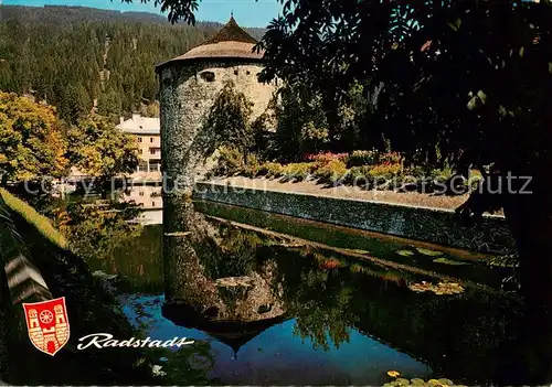 AK / Ansichtskarte  Radstadt_AT Runder Turm 