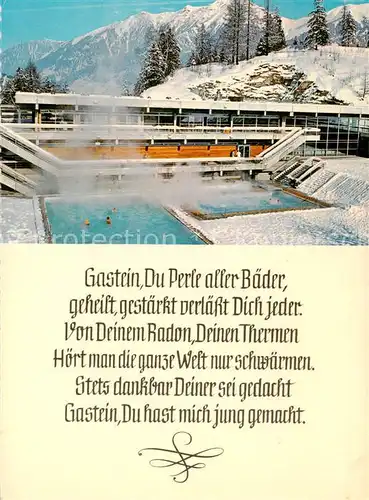 AK / Ansichtskarte  Gastein_Bad_AT Alpenthermalbad 