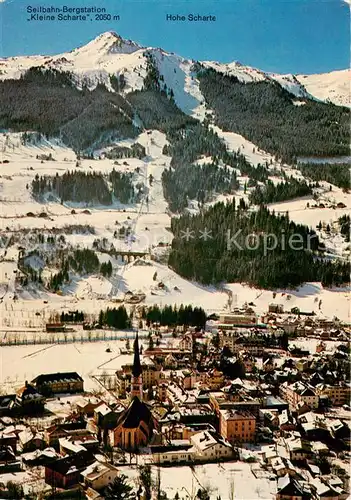 AK / Ansichtskarte  Bad_Hofgastein_AT Panorama Seilbahn Bergstation Kleine Scharte Hohe Scharte 