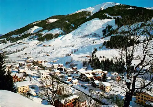 AK / Ansichtskarte  Hinterglemm_Saalbach mit Schattberg Hinterglemm_Saalbach