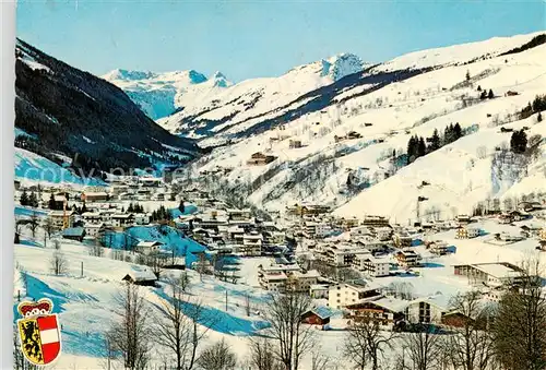 AK / Ansichtskarte  Hinterglemm_Saalbach Panorama Hinterglemm_Saalbach