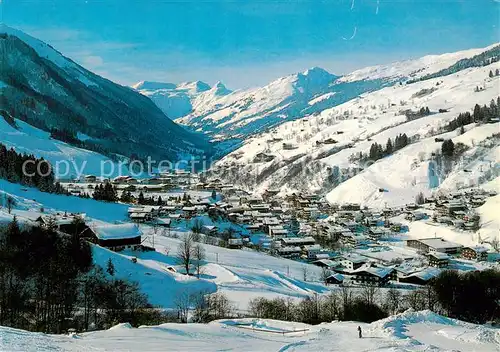 AK / Ansichtskarte  Hinterglemm_Saalbach Panorama Hinterglemm_Saalbach