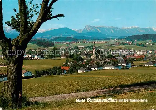 AK / Ansichtskarte  Strasswalchen mit Bergpanorama Strasswalchen