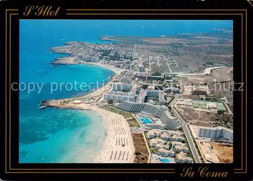 AK / Ansichtskarte  S_Illot_Mallorca Vue aerienne 