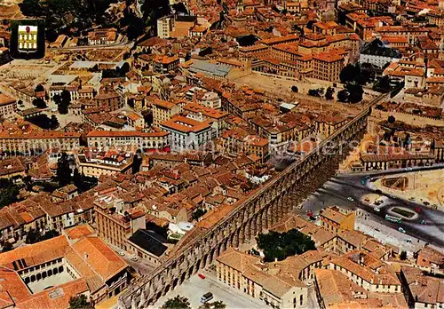 AK / Ansichtskarte  Segovia_ES Fliegeraufnahme 