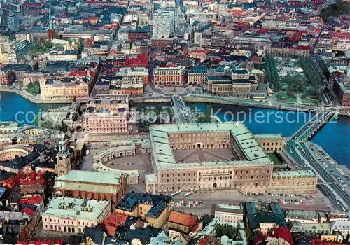 AK / Ansichtskarte  Stockholm Kungl Slottet och Riksdagshuset Stockholm