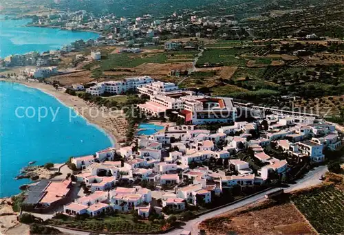 AK / Ansichtskarte  Hersonissos_Hersonisos_Crete_Greece Bungalows Fliegeraufnahme 