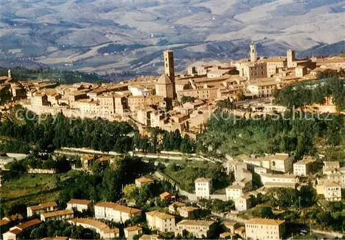 AK / Ansichtskarte  Volterra_Toscana_IT Citta Etrusca Fliegeraufnahme 