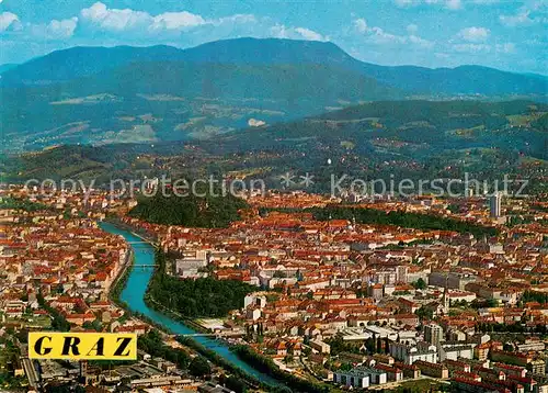 AK / Ansichtskarte 73861901 Graz__Steiermark_AT Fliegeraufnahme 