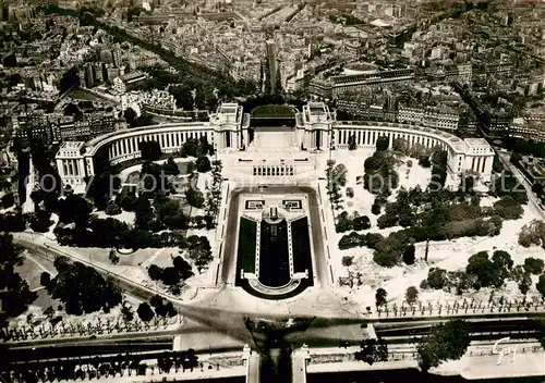 AK / Ansichtskarte  Paris_75 Panorama sur le Trocadero Vue prise de la Tour Eiffel 