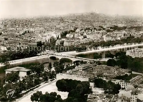 AK / Ansichtskarte  Paris_75 Panorama de Paris pris de la Tour Eiffel 