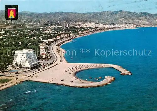 AK / Ansichtskarte 73861932 Sitges_ES Platja dOr Vista aerea Sector Terramar 