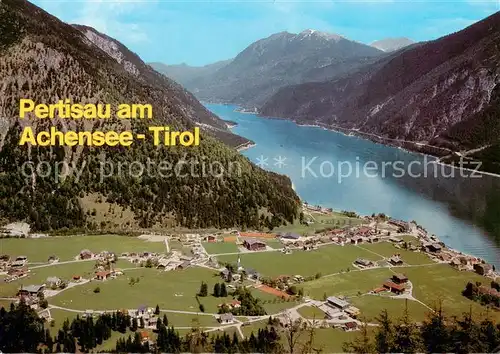 AK / Ansichtskarte  Pertisau_Achensee Fliegeraufnahme Pertisau Achensee