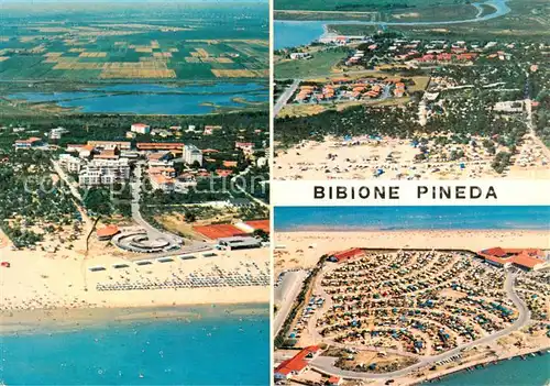 AK / Ansichtskarte  Bibione-Pineda_IT Camping Capalonga Fliegeraufnahmen 