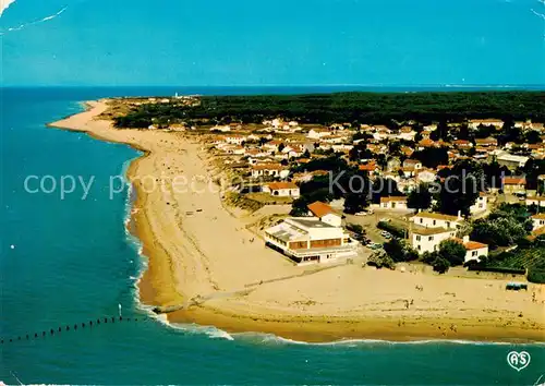 AK / Ansichtskarte  La_Tranche-sur-Mer_85_Vendee La Plage et le Casino Vue aerienne 