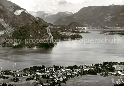 AK / Ansichtskarte 73861982 St_Gilgen_Wolfgangsee Fliegeraufnahme St_Gilgen_Wolfgangsee