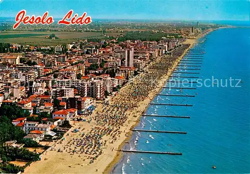 AK / Ansichtskarte  Jesolo_Lido_IT Fliegeraufnahme 