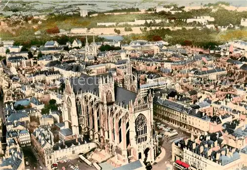 AK / Ansichtskarte  Metz__57_Moselle Cathedrale de Metz Vue aerienne 