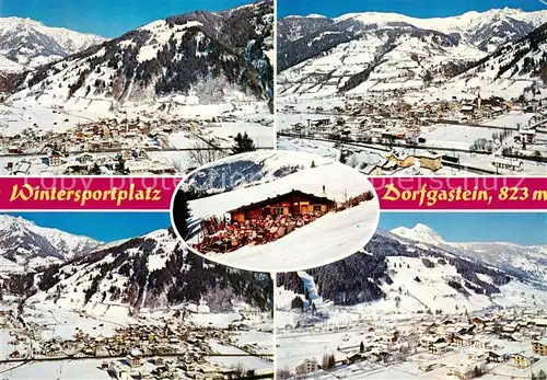 AK / Ansichtskarte  Dorfgastein_AT Fliegeraufnahmen Berggasthaus 