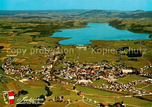 AK / Ansichtskarte  Seekirchen_Wallersee_AT Fliegeraufnahme 