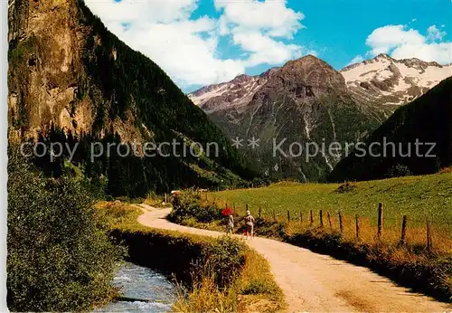 AK / Ansichtskarte  Gastein_Bad_AT Motiv beim Malerwinkel mit Tischlerkargletscher 