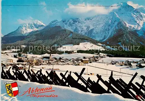 AK / Ansichtskarte  Abtenau_AT Panorama mit Tennengebirge 