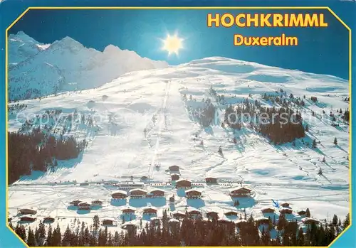 AK / Ansichtskarte  Hochkrimml_Krimml_Pinzgau_AT Gerlosplatte Duxeralm Fliegeraufnahme 