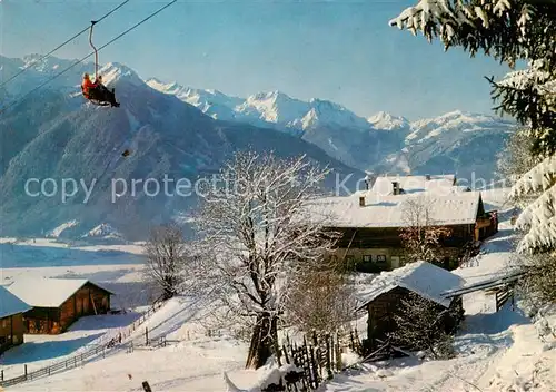 AK / Ansichtskarte  Neukirchen_Grossvenediger_AT Blick von der Wildkogelbahn ins Krimmlertal 