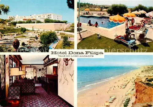 AK / Ansichtskarte 73862154 Vale_do_Lobo_Almancil_Algarve_PT Hotel Dona Filipa Pool Gastraum Strand 