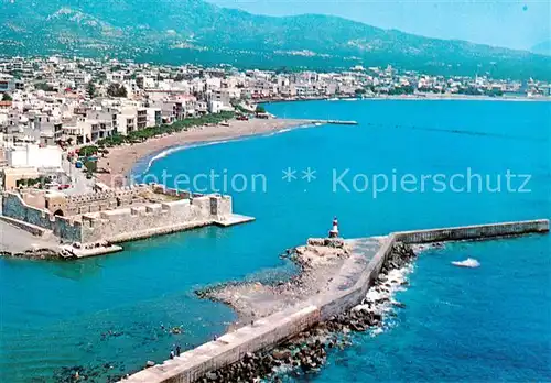 AK / Ansichtskarte  Ierapetra_Crete_Greece Kuestenort Hafeneinfahrt 
