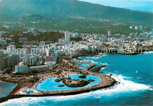AK / Ansichtskarte  Puerto-de-la-Cruz_Tenerife_ES Vista aérea 