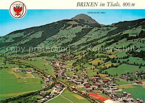 AK / Ansichtskarte  Brixen_Thale_Tirol_AT Panorama Erholungsort mit Hohe Salve 