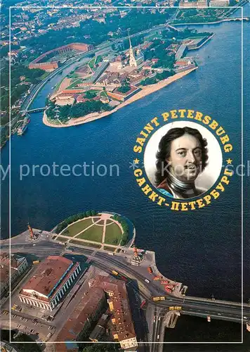 AK / Ansichtskarte 73862210 Saint_Petersburg_Sankt-Peterburg Spit of the Vasilyevsky Island Peter and Paul Fortress Saint_Petersburg