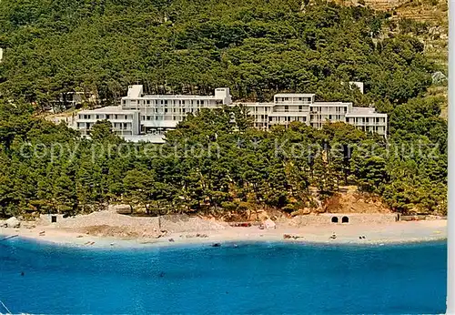 AK / Ansichtskarte 73862240 Brela_Croatia Hotel Berulia Strand 