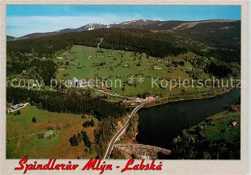 AK / Ansichtskarte  Spindleruv_Mlyn_Spindelmuehle_Riesengebirge_CZ Panorama Labska Bouda Stausee 