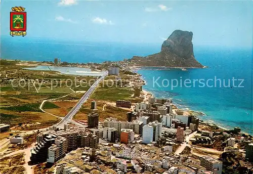 AK / Ansichtskarte  Calpe_Calp_Alicante_ES Vista aérea 