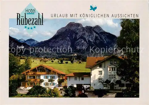 AK / Ansichtskarte  Horn_Schwangau_Bayern Hotel Ruebezahl Bayerische Alpen 