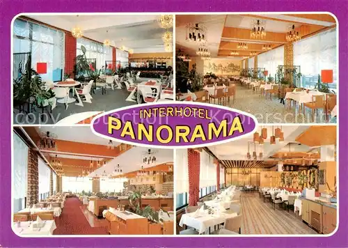 AK / Ansichtskarte 73862282 Oberhof__Thueringen Interhotel Panorama Klubbar Restaurants Bauernstube 