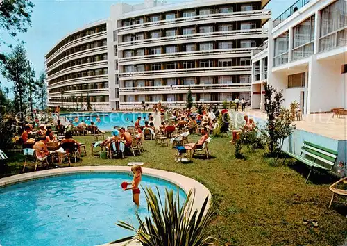 AK / Ansichtskarte  Torremolinos_ES Hotel las Palomas Piscina 