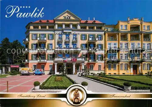 AK / Ansichtskarte 73862291 Frantiskovy_Lazne_Franzensbad_Boehmen_CZ Hotel Pawlik 