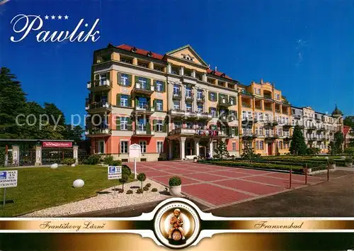 AK / Ansichtskarte  Frantiskovy_Lazne_Franzensbad_Boehmen_CZ Hotel Pawlik 