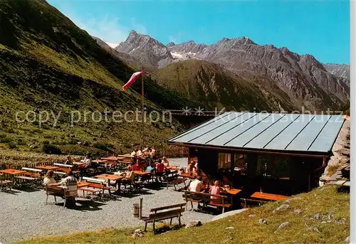 AK / Ansichtskarte  Mittelberg_Pitztal_Tirol Jausenstation Gletscherstube Mittelberg_Pitztal_Tirol