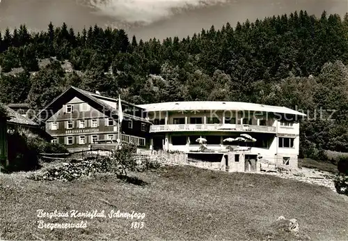 AK / Ansichtskarte  Bregenzerwald_Vorarlberg_AT Berghaus Kanisfluh Schnepfegg 