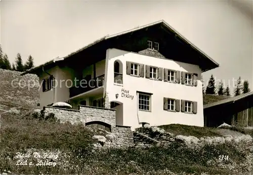 AK / Ansichtskarte  Lech_Vorarlberg Haus Dr Kueng Lech Vorarlberg