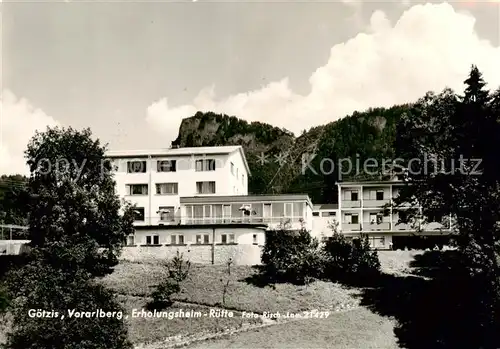 AK / Ansichtskarte 73862472 Goetzis_Vorarlberg_AT Erholungsheim Ruette 