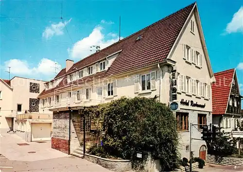 AK / Ansichtskarte  Berkheim_Esslingen Hotel Restaurant Linde Berkheim Berkheim Esslingen