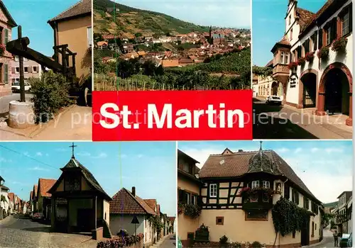 AK / Ansichtskarte  St_Martin_Pfalz Ortsansichten Motive St_Martin_Pfalz