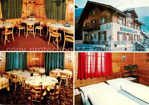 AK / Ansichtskarte  Churwalden_GR Gasthaus Concordia Restaurant Fremdenzimmer 