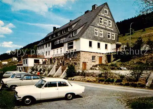 AK / Ansichtskarte  Schwalefeld Hotel Pension Berghaus Puettmann Schwalefeld